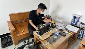 Máy đếm Tiền Không Chạy